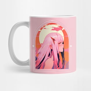 Enchanted Dreams Anime Girl Mug